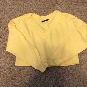 CROPPED ABERCROMBIE AND FITCH SHIRT